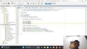 Implementasi Stack dalam pemrograman Java - Manajemen Informatika