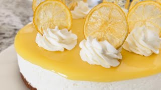 No Bake Lemon Cheesecake / Lemon Cheesecake Recipe