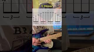 E Minor Sweepy Tap Tap Exercise