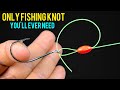 Is this the only fishing knot youll ever need find out now