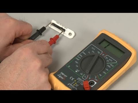 Dryer Thermal Fuse Test
