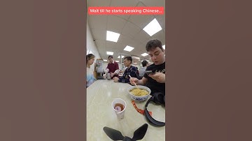 Wait for her funny reaction when the white guy busts out perfect Chinese