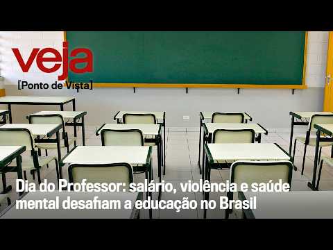 Teachers' Day: Salary, violence, and mental health challenges in Brazilian education
