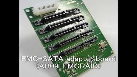 FPGA + SATA-IP core evaluation on Xilinx KC705 (SATA-3 speed)