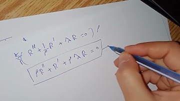 #بالعربي Bessel equation with boundary condition