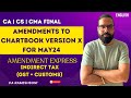 Ca  cs  cma final idt chartbook version x amendmentsmayjune24 amendments expressca ramesh soni