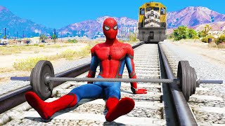 Spiderman vs Myths in GTA 5 - Spider-Man Finds Working Myths