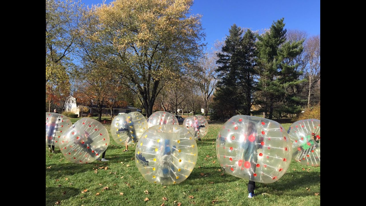 Bumpin' Bubbles Bubble Soccer Rental Company in Michigan! YouTube