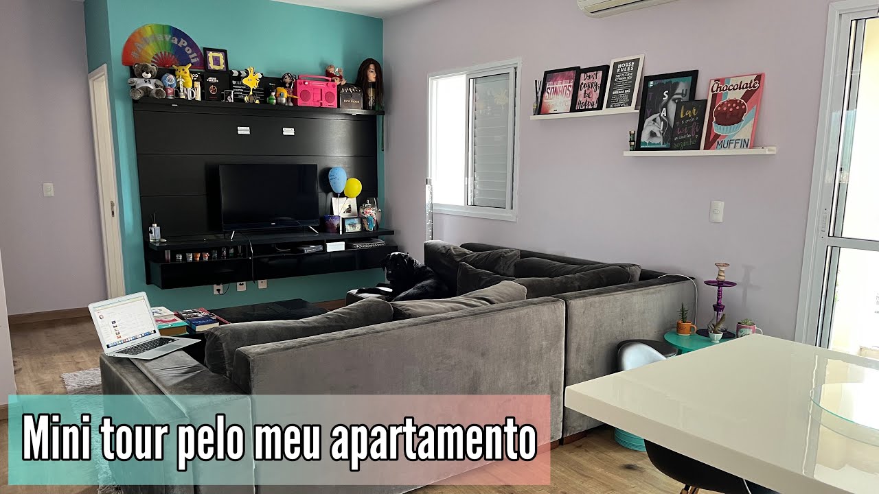 tour pelo mini apartamento