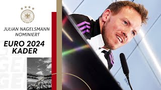 RE-LIVE | Julian Nagelsmann nominiert den EURO Kader!