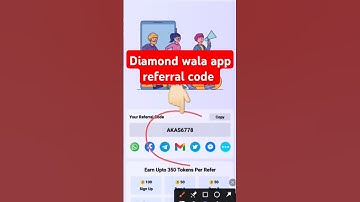 diamond wala app referral code kya hai | diamond wala app referral code | diamond wala refer code |