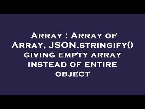 Array : Array