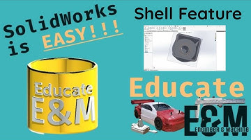 Mastering SolidWorks: Unleashing the Power of the Shell Feature | Tutorial