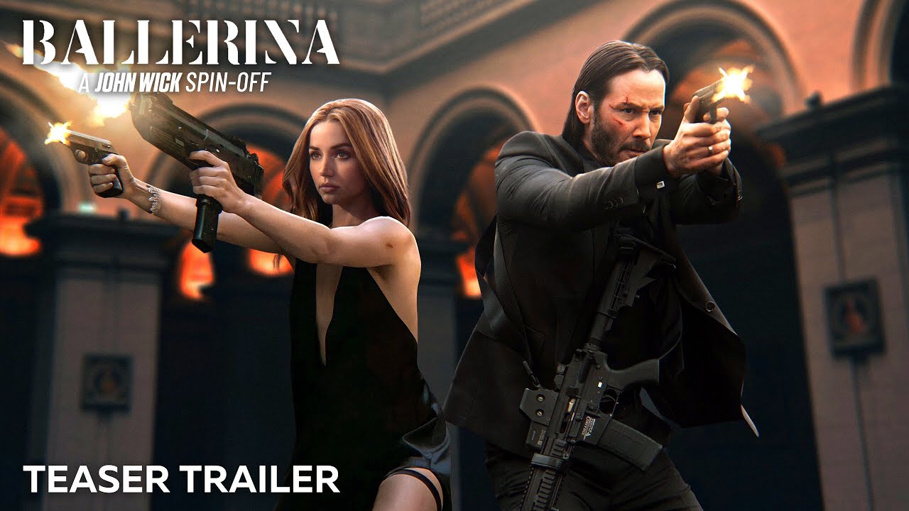 BALLERINA Teaser Trailer (2024) Keanu Reeves & Ana de Armas 'John