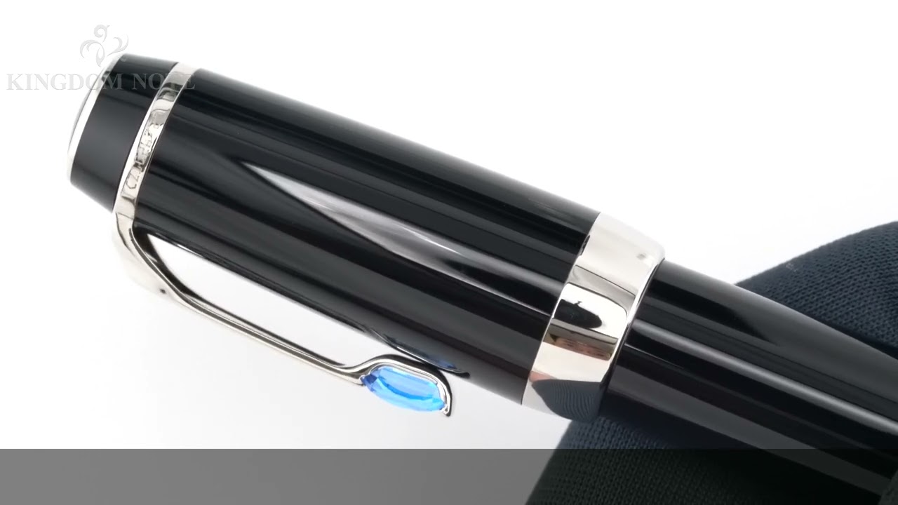 モンブランMONT BLANC 万年筆 ボエムブルー MONTBLANC モンブラン 万年筆 ボエム ブルー B - YouTube