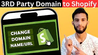 How to connect third party domain to shopify | How to add custom domain on shopify