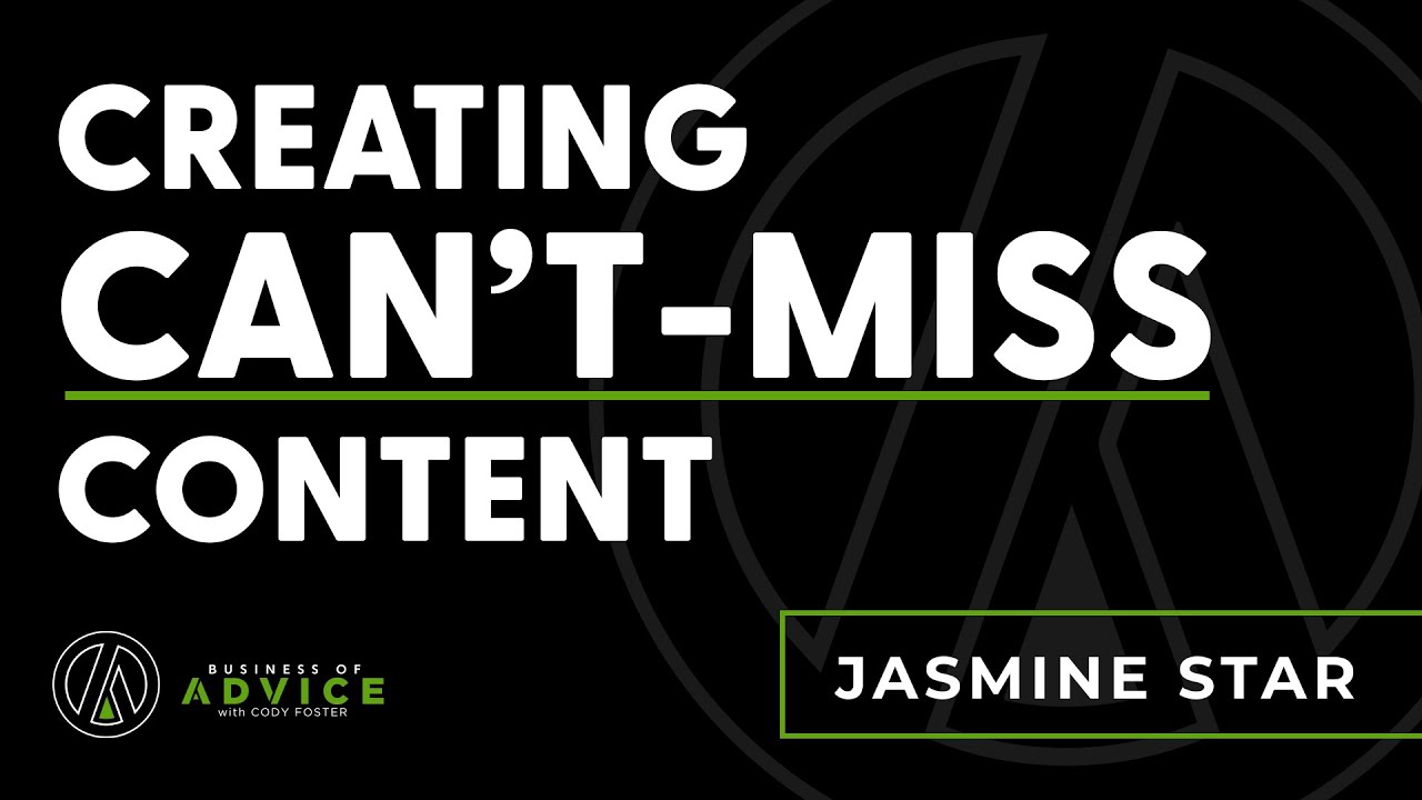 Ep 81 – Jasmine Star Creating Can’t Miss Content