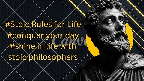 Stoic Rules for Life | Master Your Mind, Conquer Your Day | Marcus Aurelius & Stoic Wisdom