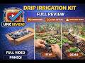 Review of PNNEQ Drip Irrigation Kit Setup &amp; Review 🌱Automatic Garden Watering System (100FT DIY Kit)
