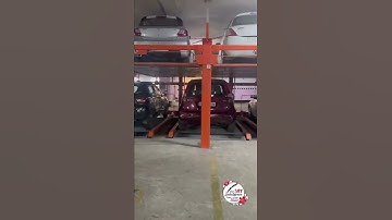 Multilevel hydraulic puzzle parking