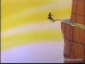 Wile E Coyote And Roadrunner Rocket Powered Unicycle Into A Cliff