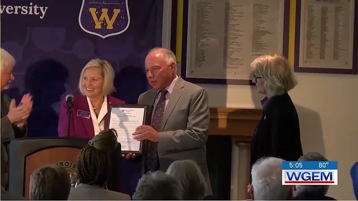 WIU performing arts center named in honor of former WIU President