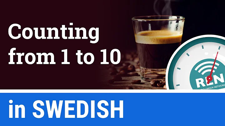 How to count from 1 to 10 in Swedish - One Minute Swedish Lesson 8