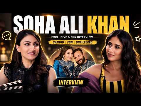 Soha Ali Khan Gets Candid on Kunal Kemmu, Saif Ali Khan & Social Media | Kareena Kapoor Khan