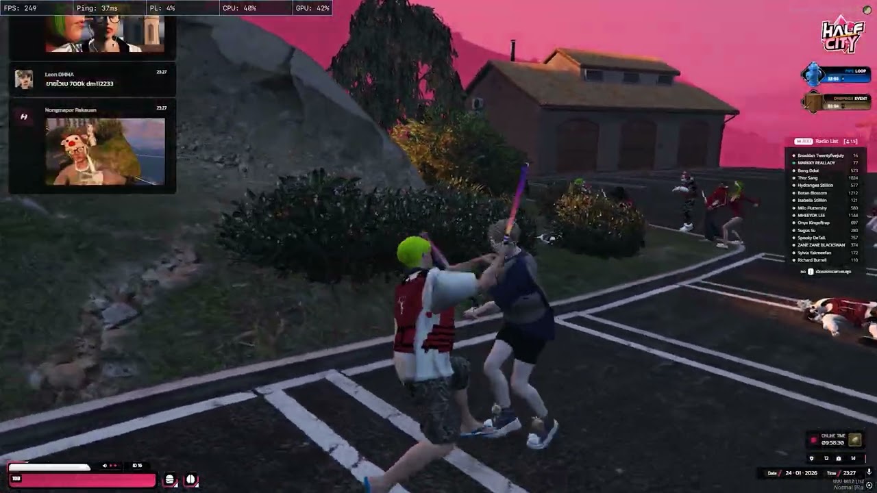 BETAYOURBITCH - เล่นหูเล่นตา Ft. L4wW,Pukunps | #fivem #fivemmontage #halfcity