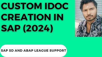Custom IDOC creation in SAP (2024)