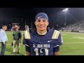 Koa Malau’ulu explains how St. John Bosco football’s offense is powered by playmakers