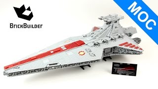 Lego MOC Star Wars UCS Venator Star Destroyer - 5414 pcs!!! - Lego Speed Build