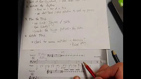 [Music 2] Melodic Dictation Tutorial