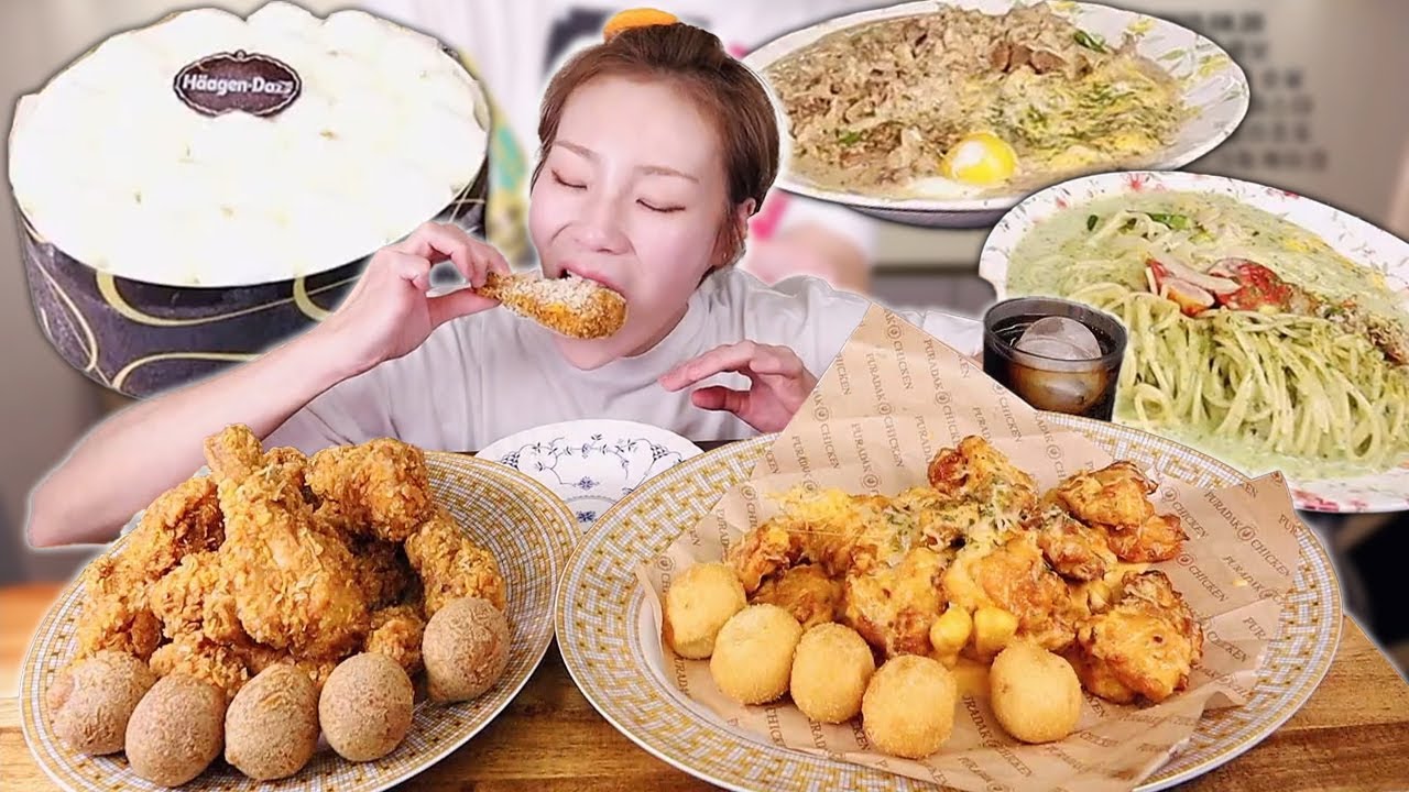 마음만은 말복,  푸라닭 & BHC 신상 메뉴들과🐔 파스타들~20250820/Mukbang, eating show