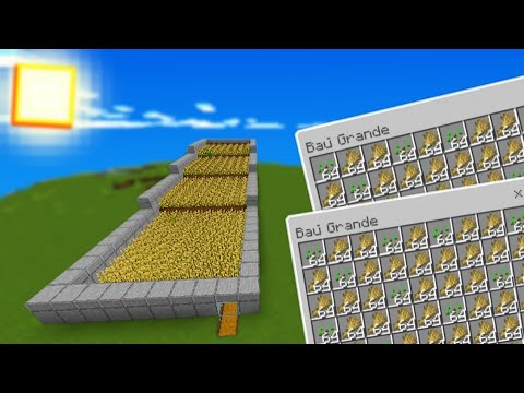 FARM de TRIGO AUTOMATICA PARA O MINECRAFT 1.21 - YouTube