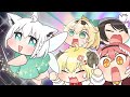 Watame, Subaru, Lui and Iroha Forced to Show Their Chuuni Special Moves by Fubuki [Hololive Anime]