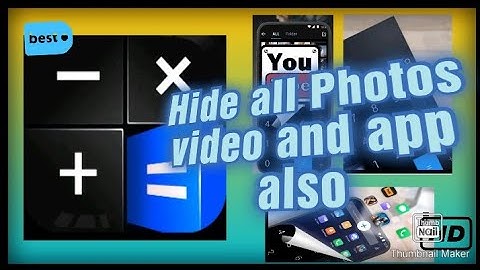 How to hide photos in Calculator | How to hide your SECRET FILES in CALCULATOR valut App hider