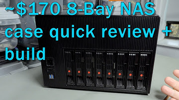 K7 8-Bay NAS Case - Quick review + build