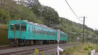 【103系地下鉄顔】105系4扉車SW009編成　紀伊田辺送りこみ回送