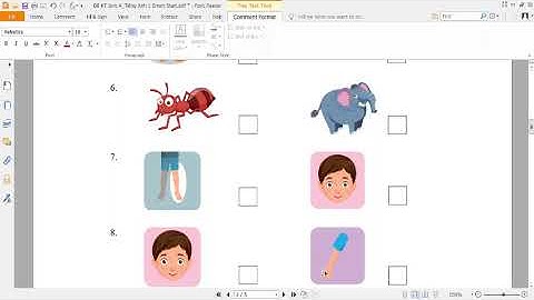 Tiếng Anh Lớp 1 (I Learn Smart Start) Giải Đề Thi Học Kì 1 (Test 4)
