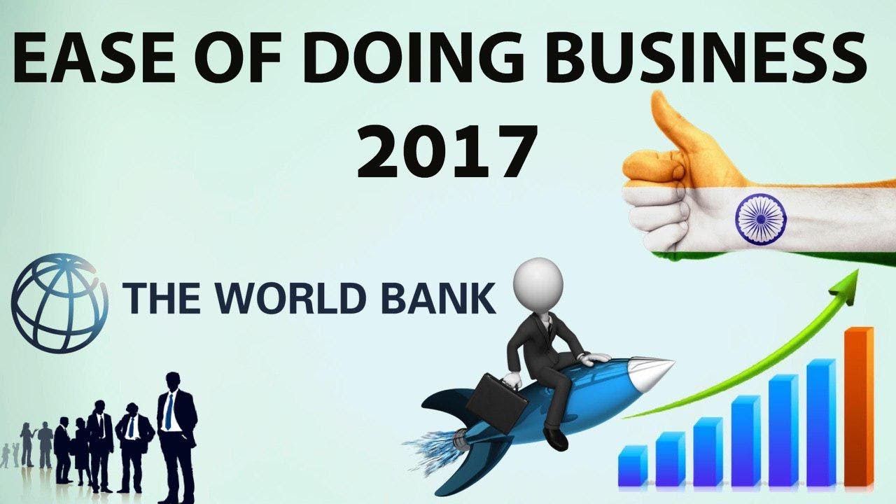 (English) Ease of Doing Business 2017 Index by World Bank - India jumps ...