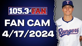 Jack Leiter To Make MLB Debut, Cowboys Sign RB Royce Freeman, Detroit Beat Rangers | Fan Cam 4\/17\/24