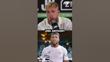 JAKE PAUL WANTS TO FIGHT ANTHONY JOSHUA #Shorts