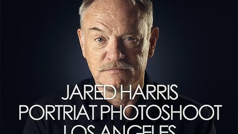 Actor Jared Harris Portrait Photoshoot Los Angeles #jaredharris #madmen #chernobyl