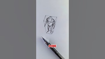 Perfect Your Perspective Skills: Drawing a Bird’s-Eye View #art #foryou #shorts #drawing #satisfying