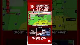 First Alert Weather: Thunderstorm lookout (9/1)