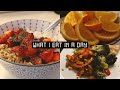 WHAT I EAT IN A DAY! (pescatarian)