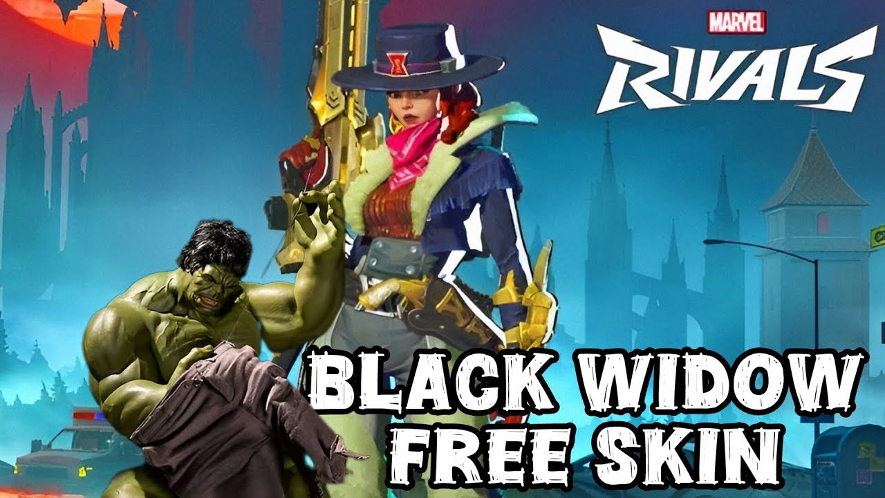 Black Widow Free Skin🔥Marvel Rivals - YouTube