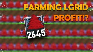 FARMING LASER GRID RATA KIRI | PROFIT? | Growtopia indonesia