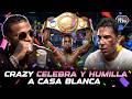CRAZY DESIGN CELEBRA Y HUMILLA A CRISTIAN CASA BLANCA TRAS QUITARLE EL INVICTO